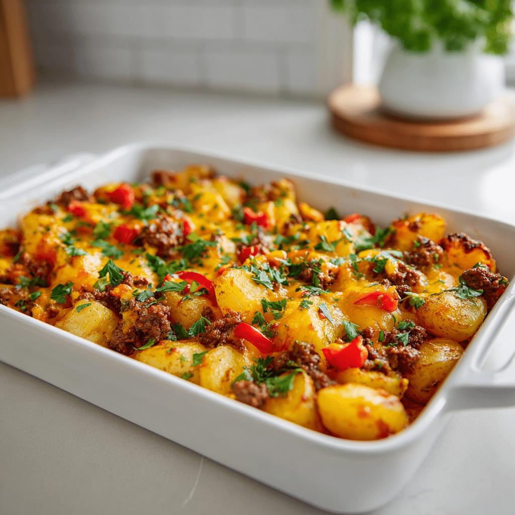 Hobo Casserole with Ground Beef & Potatoes: A Delicious Family-Friendly Easy Bake for Dinner 2 Hobo Casserole with Ground Beef & Potatoes