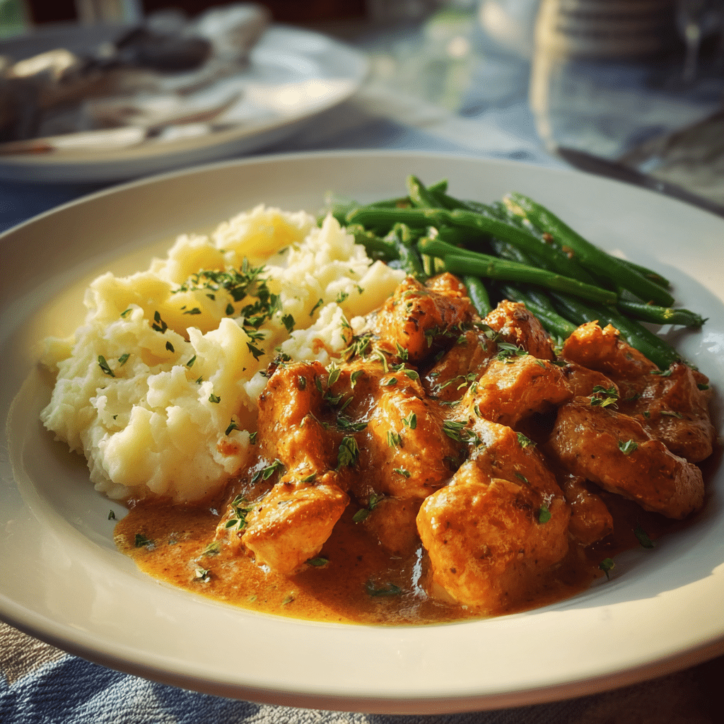 Texas Roadhouse Butter Chicken Skillet: Delicious, Easy Weeknight Dinner for Your Family 5 Texas Roadhouse Butter Chicken Skillet served with sides amateur photo