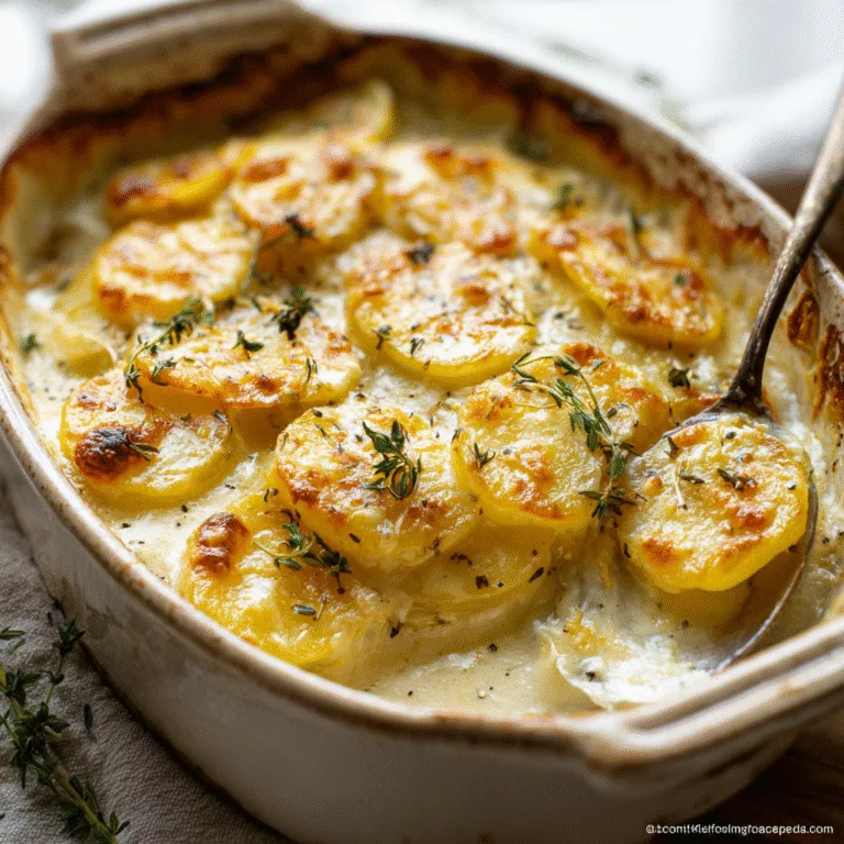 Creamy Scalloped Potatoes