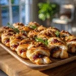 Cranberry Brie Pastry Twists