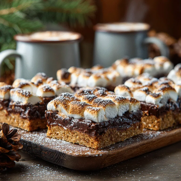 Winter S’mores Bars