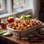 Cinnamon Apple Bread Pudding