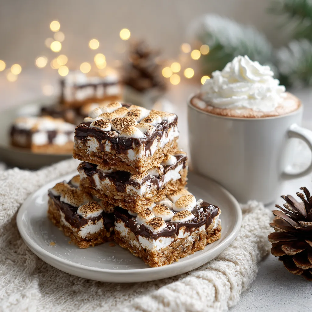 Winter S’mores Bars: Irresistible Thanksgiving Desserts for Cozy Gatherings 4 Winter S’mores Bars