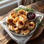 Mini Brie and Cranberry Crescent Rolls