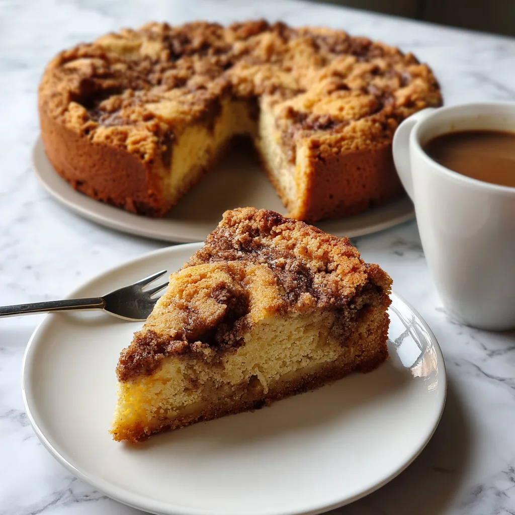 Coffee Cake Recipe with Cinnamon Swirl