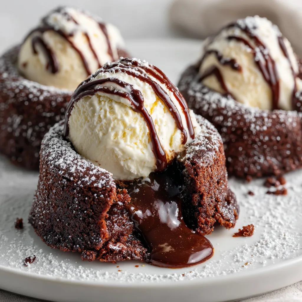 Hot Chocolate Lava Cakes: The Ultimate Thanksgiving Desserts With Gooey Goodness 2 Hot Chocolate Lava Cakes