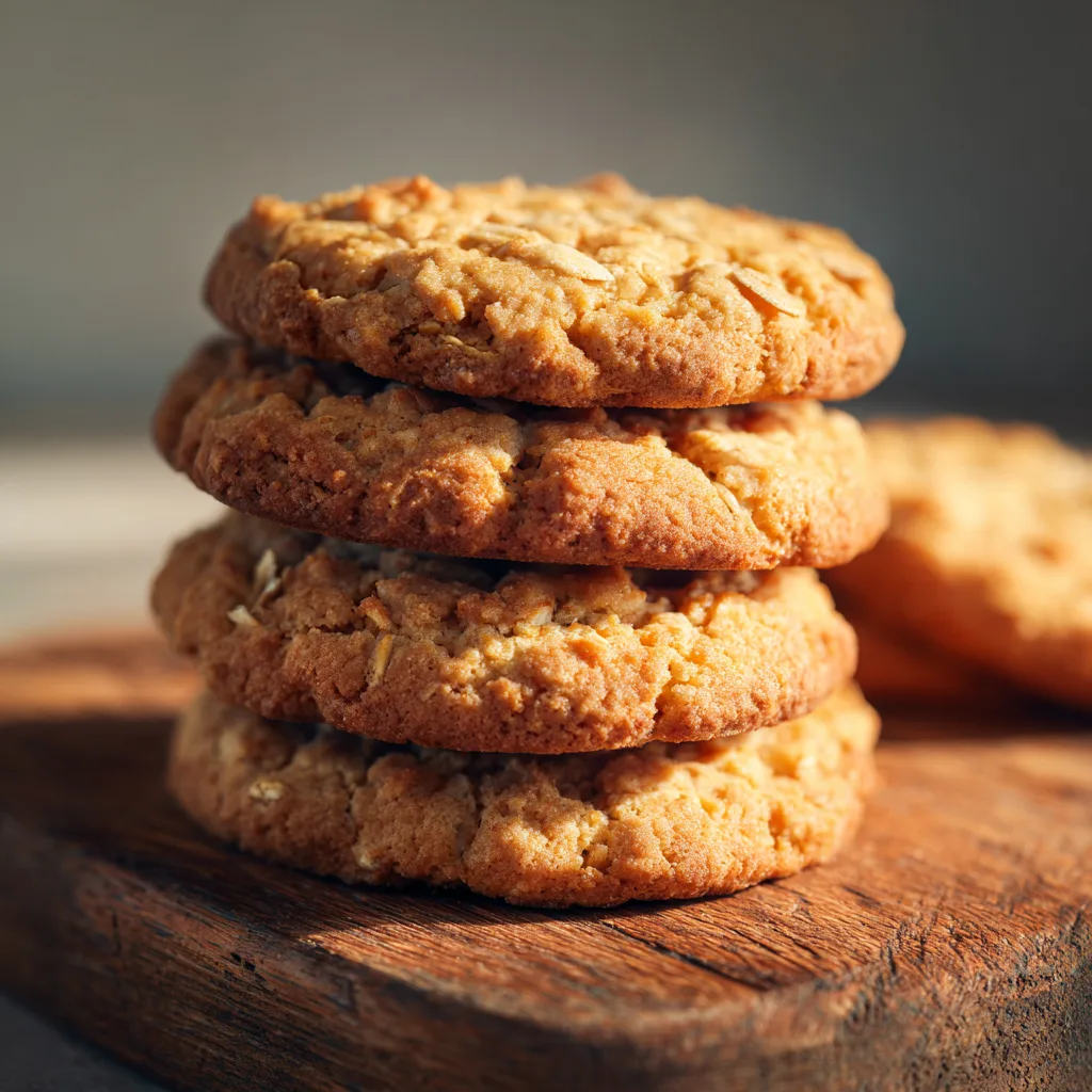 Peanut Butter Oat Cookies
