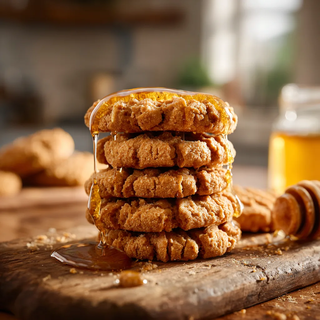 Peanut Butter Honey Cookies: Sweet, Slightly Salty Peanut Butter Cookies to Brighten Your Day 4 Peanut Butter Honey Cookies