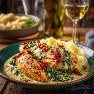 Creamy Tuscan Chicken: Top Chicken Crockpot Recipes for Rich Flavor 6 Creamy Tuscan Chicken