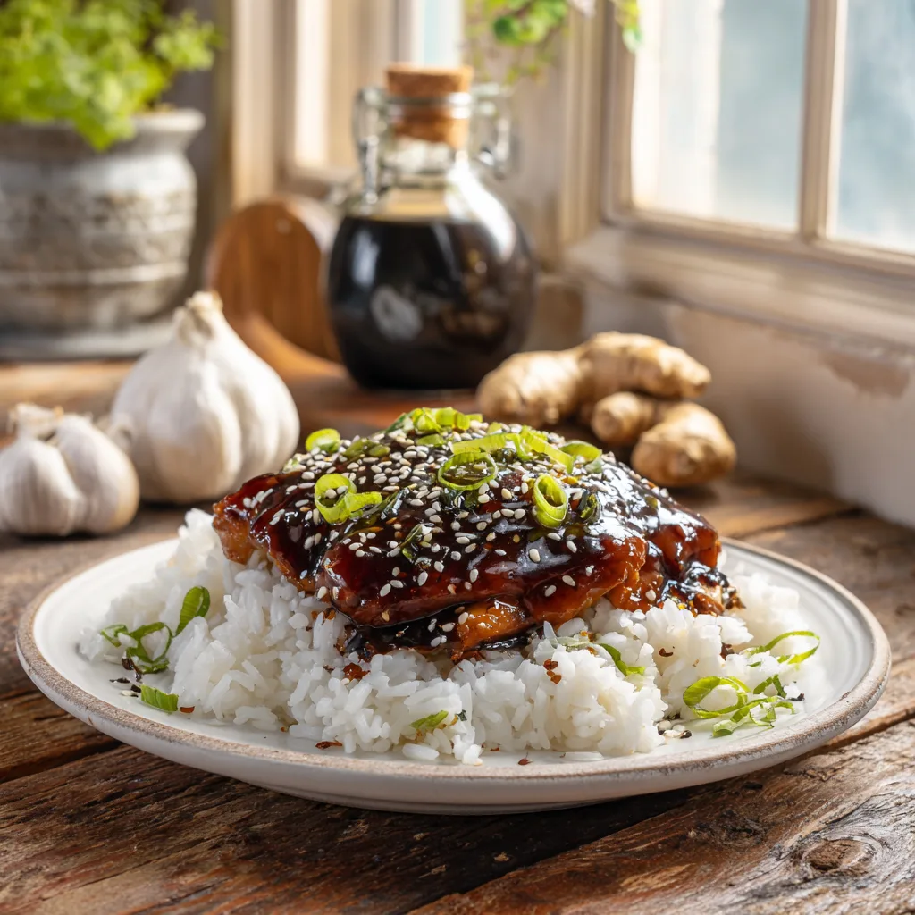 Slow Cooker Teriyaki Chicken