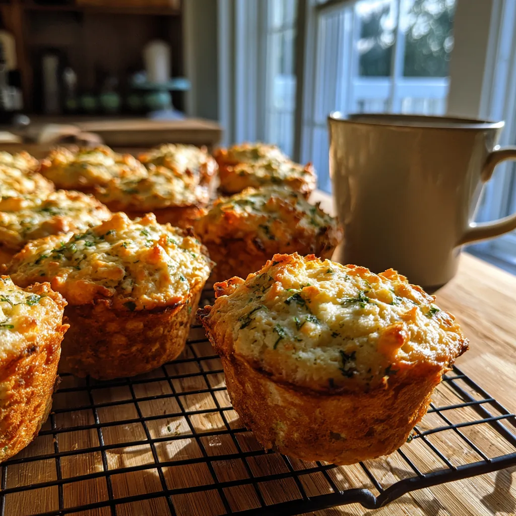 Cottage Cheese & Egg Breakfast Muffins