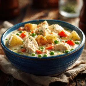 Slow Cooker Chicken Pot Pie Stew