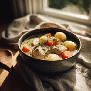 Maple Dijon Chicken Stew