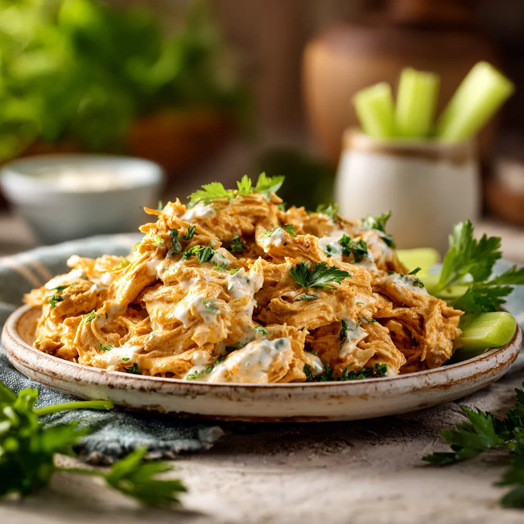 Buffalo Ranch Chicken Crockpot Recipes: Spicy, Creamy Dinner Delight! 3 Buffalo Ranch Chicken