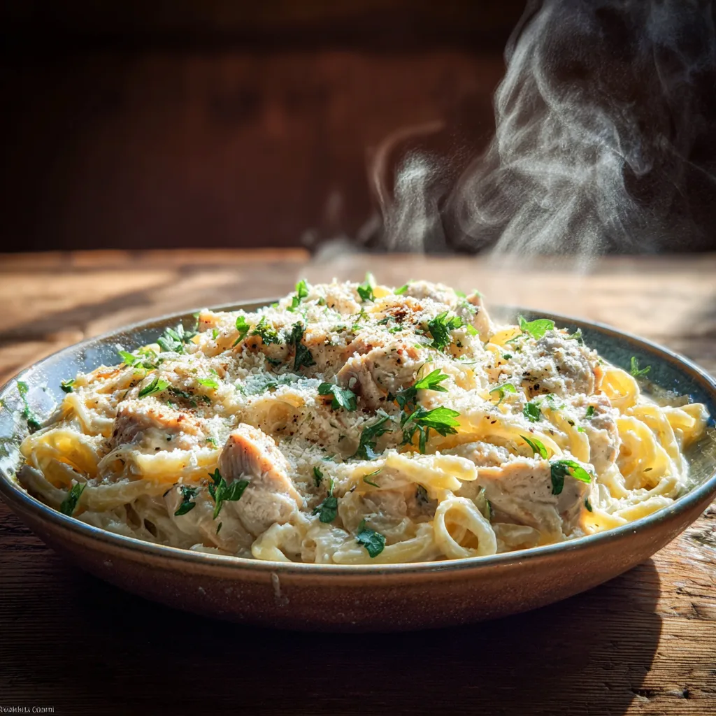 Chicken Alfredo Crockpot Pasta: Creamy Chicken Crockpot Recipes You’ll Love 4 Chicken Alfredo Crockpot Pasta