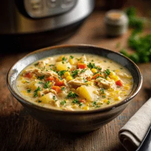 Crockpot Chicken Corn Chowder
