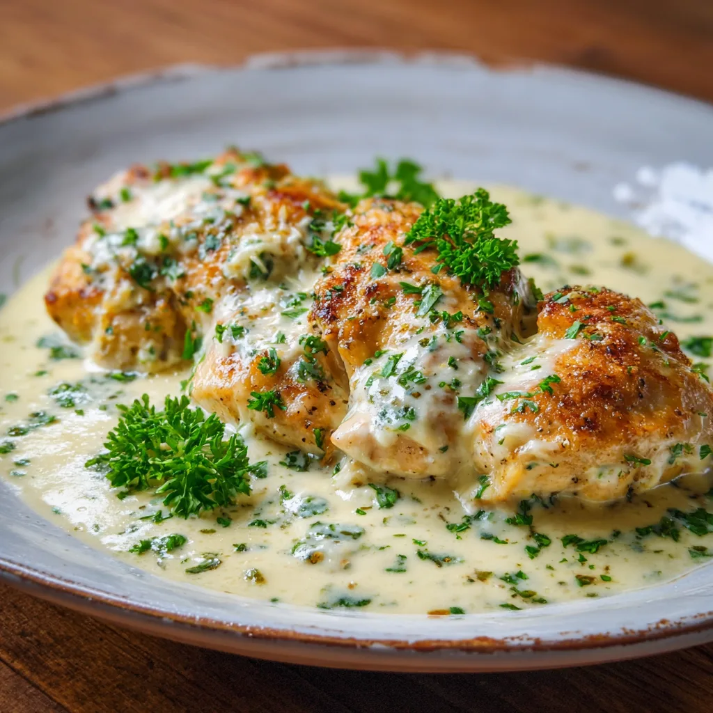 Creamy Garlic Parmesan Chicken