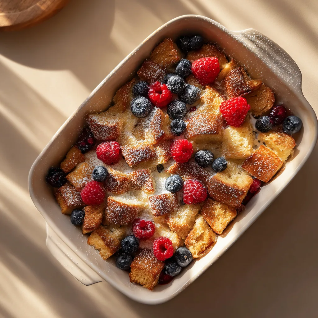 French Toast Bake with Berries: A Sweet Breakfast Casserole That Wows 4 French Toast Bake with Berries