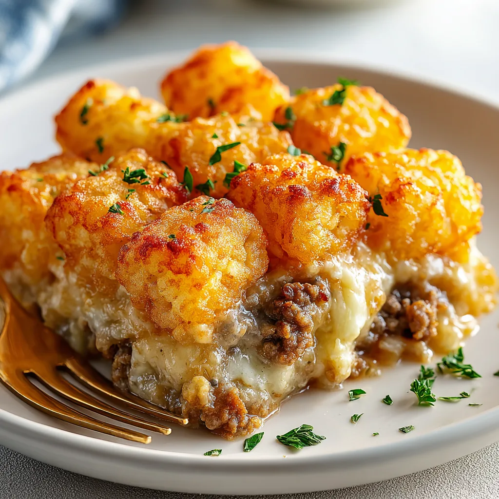 Tater Tot Casserole for a Crowd – The Ultimate Breakfast Casserole Twist 3 Tater Tot Casserole for a Crowd