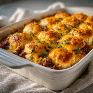 Sausage & Biscuit Breakfast Bake, the Most Comforting Breakfast Casserole Ever! 6 Sausage & Biscuit Breakfast Bake