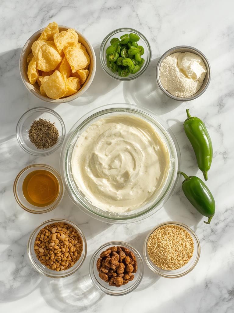 Baked Jalapeño Popper Dip: Irresistible Creamy Spicy Bite! 2 Baked Jalapeyo Popper Dip 1
