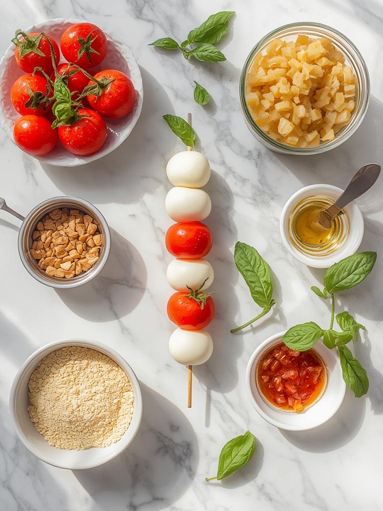 Caprese Skewer Bites: Irresistible Easy Party Appetizer Delight 2 Caprese Skewer Bites 1