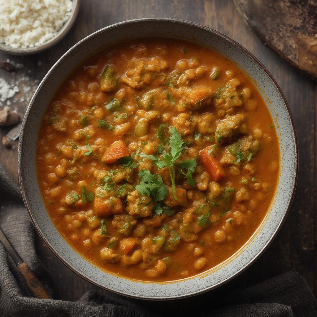 Cheap Healthy Lentil Curry One Pot 3