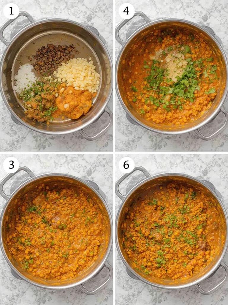 Cheap Healthy Lentil Curry One Pot 5