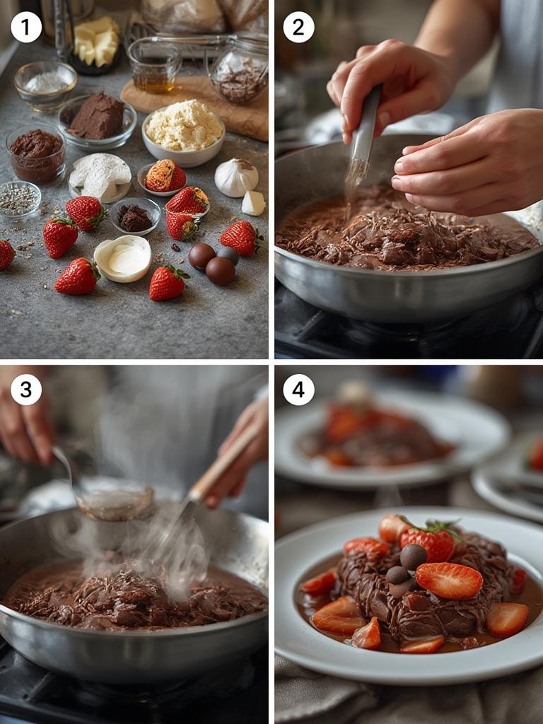 Chocolate Covered Strawberry Neapolitan 2