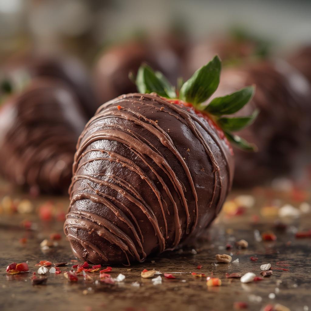 Chocolate Covered Strawberry Neapolitan