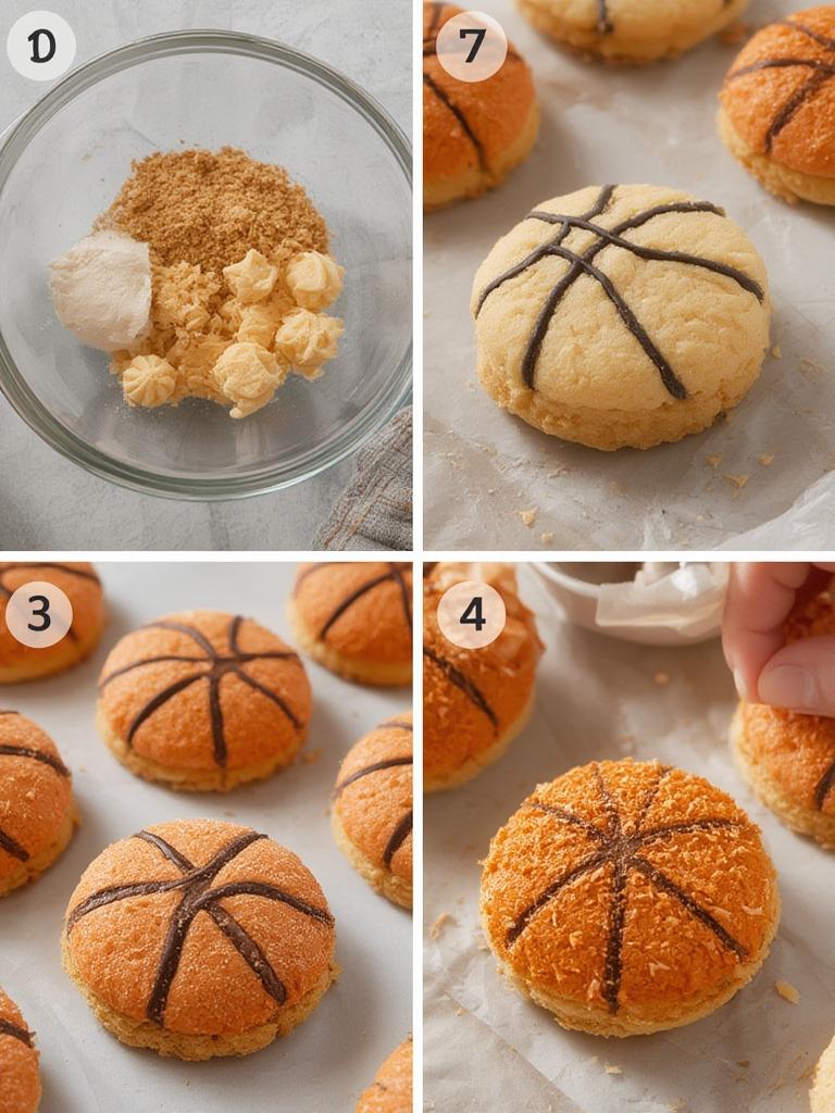 Classic Basketball Sugar Cookies 4