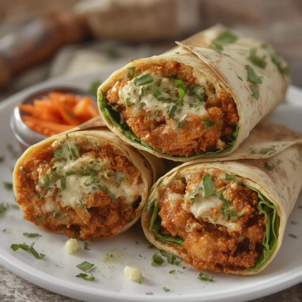 Home Loinzou 12 Crispy Chicken Caesar Wrap Bites