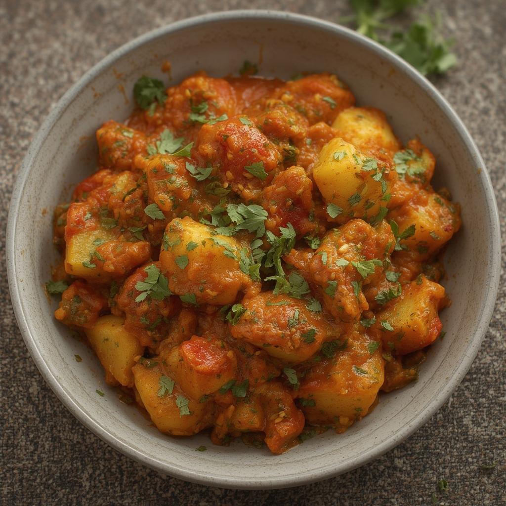 Easy Masala Potatoes