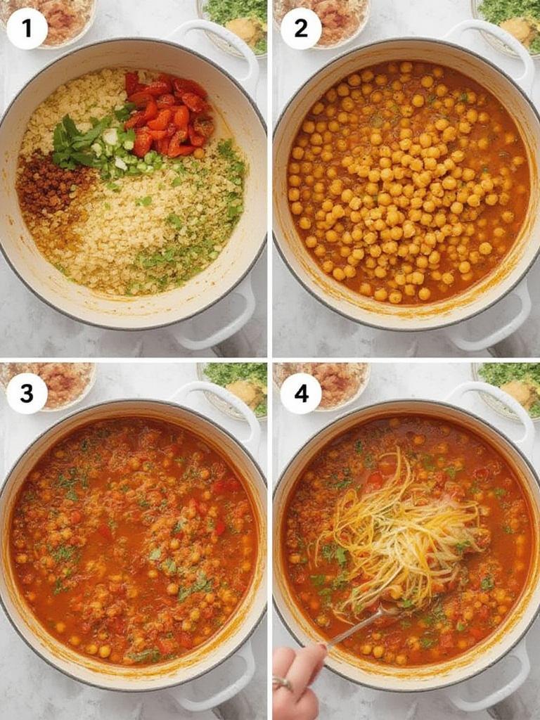Easy Mediterranean Chickpea Stew - Hearty, Comforting & Delicious! 3 Easy Mediterranean Chickpea Stew 2