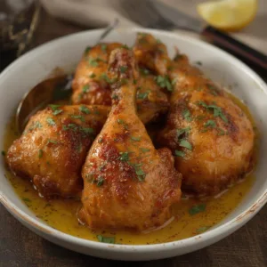 Garlic Butter Chicken Drumsticks