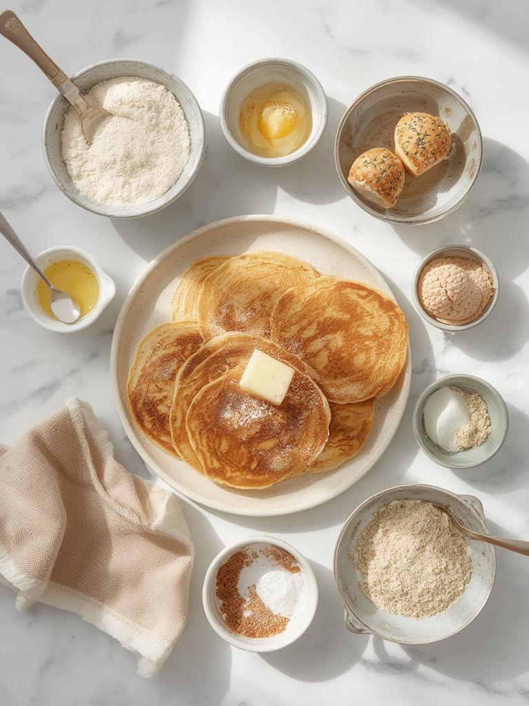 Keto Almond Flour Pancakes (High Protein) : Fluffy & Delicious Low-Carb Heaven! 2 Keto Almond Flour Pancakes High Protein 1