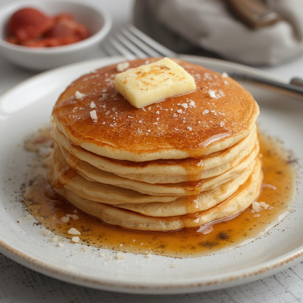 Keto Almond Flour Pancakes (High Protein) : Fluffy & Delicious Low-Carb Heaven! 4 Keto Almond Flour Pancakes High Protein