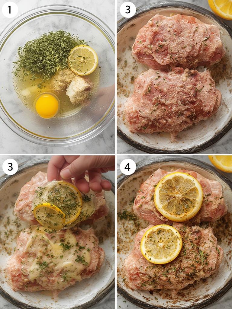 Lemon Herb Pork Chops 2
