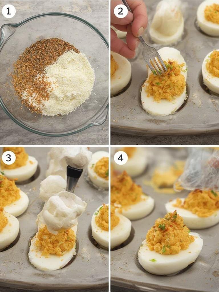 Loaded Deviled Eggs: Irresistibly Creamy & Delicious Party Bites! 3 Loaded Deviled Eggs 2