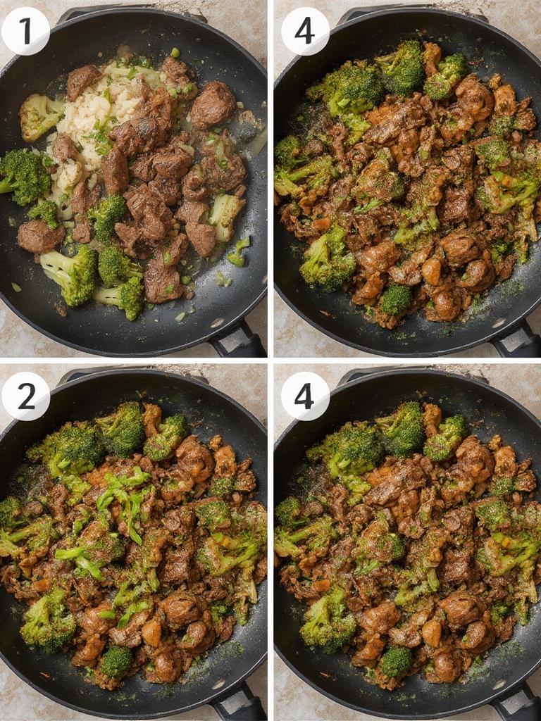 Low-Carb Beef & Broccoli Stir Fry (One Pan): Mouthwatering & Guilt-Free! 3 Low Carb Beef Broccoli Stir Fry One Pan 2