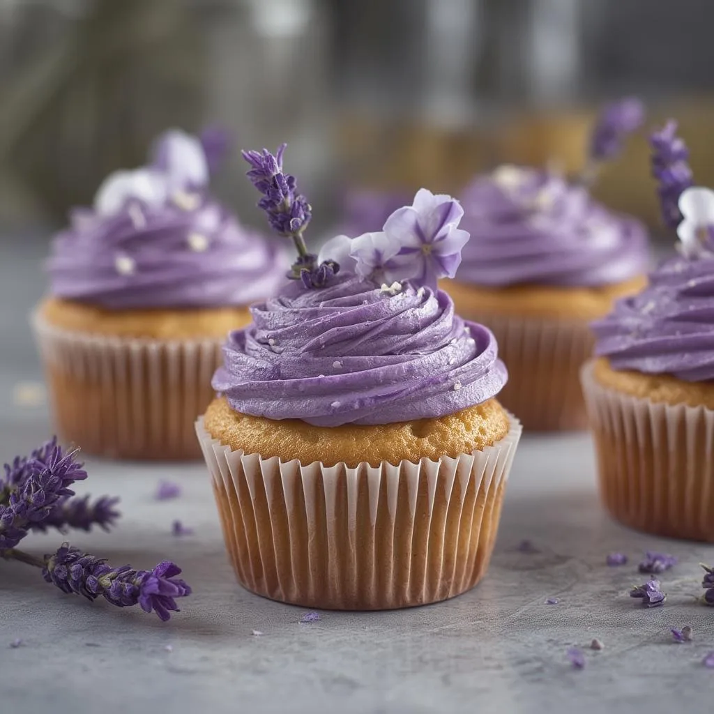 Home Loinzou 21 Lullaby Lavender Cupcakes