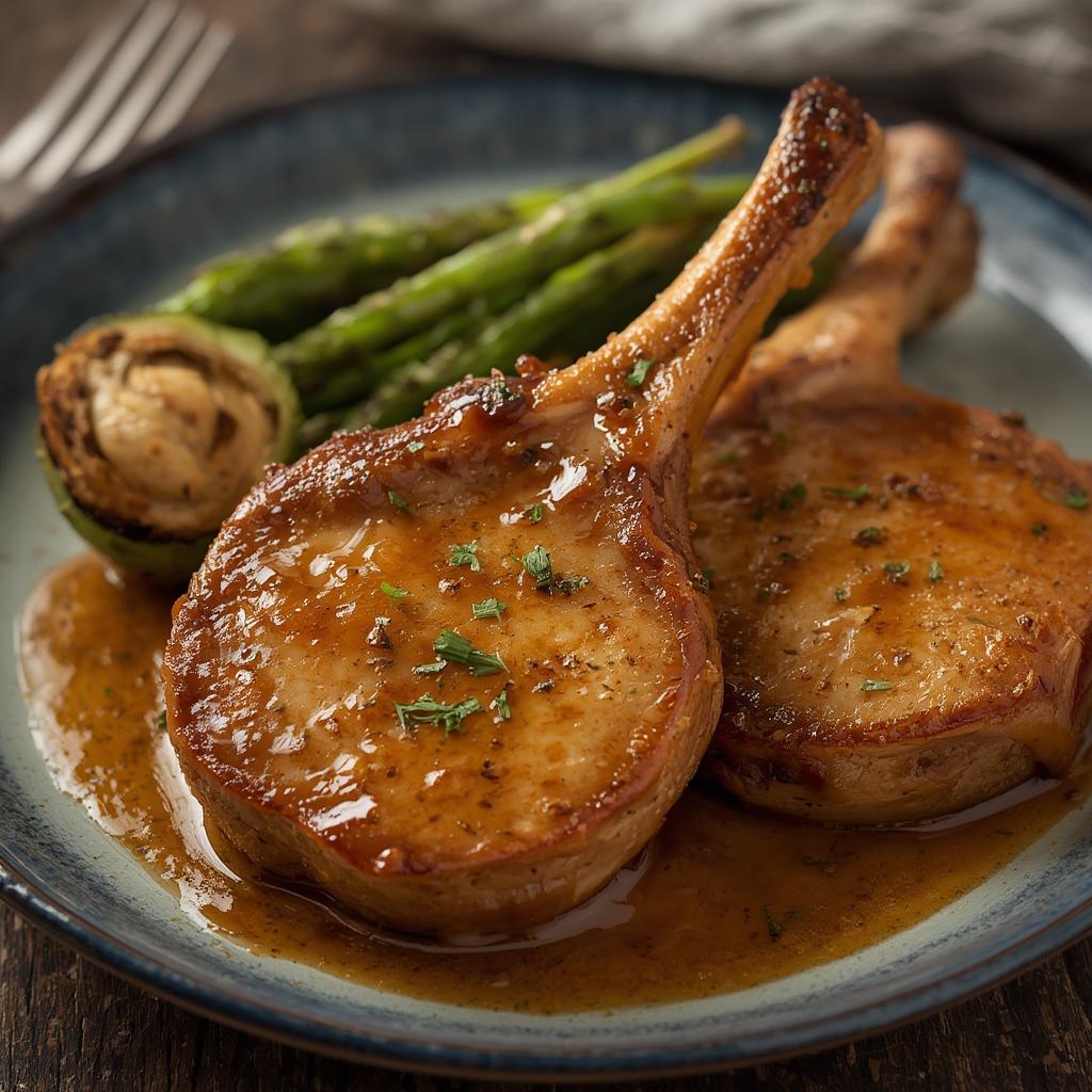Maple Dijon Pork Chops