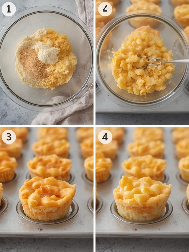 Mini Mac & Cheese Cups: The Ultimate Super Bowl Party Appetizer 3 Mini Mac Cheese Cups 2