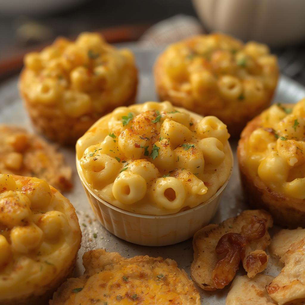 Mini Mac & Cheese Cups: The Ultimate Super Bowl Party Appetizer 4 Mini Mac Cheese Cups