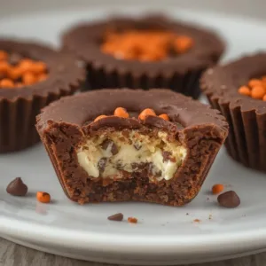 Protein Reeses Cups with Cottage Cheese Filling : Guilt-Free Sweet Tooth Fix ! 7 Protein Reeses Cups with Cottage Cheese Filling