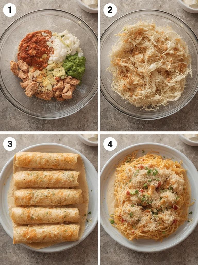 Ranch Chicken Taquitos: Irresistibly Crispy & Zesty Homemade Delight! 3 Ranch Chicken Taquitos 2