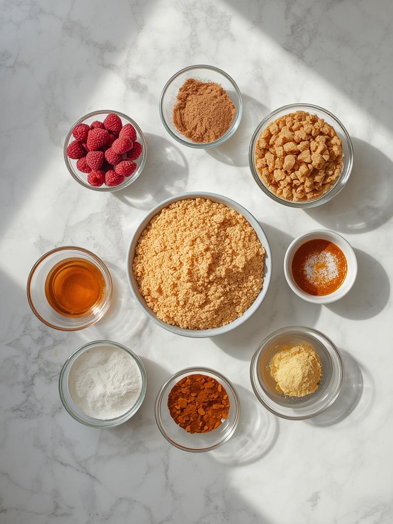 Irresistible Raspberry Pretzel Crunch Cake : Sweet & Salty Bliss ! 2 Raspberry Pretzel Crunch Cake ingredients