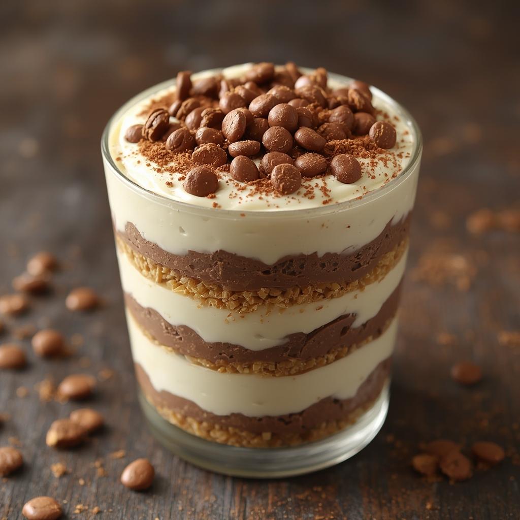 Reeses Dessert Parfait No Bake Layered Treat