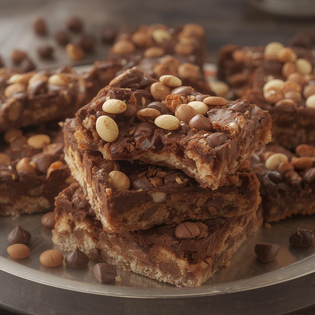 Irresistible Reese’s Pieces Cookie Bars : A Sweet & Chewy Delight! 4 Reeses Pieces Cookie Bars