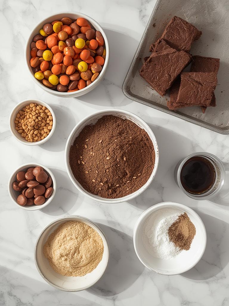 Reeses Skillet Brownie Dessert : Decadent, Easy & Irresistible! 2 Reeses Skillet Brownie Dessert 4